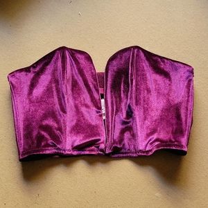 Victoria's Secret velvet bralette